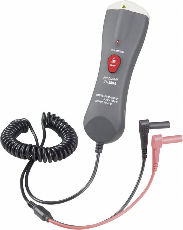 IR-550A Adapter Optik 8:1 -30 - +550 °c - Voltcraft