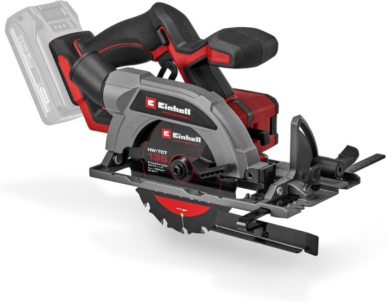 Einhell Professional Akku-Handkreissäge TP-CS 18/136-C Li BL - Solo Power X-Change (18 V, Ø 136 mm Sägeblatt, Brushless,...