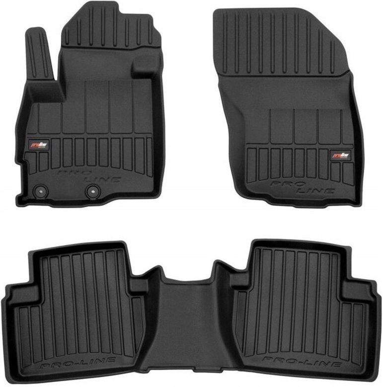 MATTEN UND FUSSMATTEN GUMMI MITSUBISHI Outlander 2 2006-2012 3D-MULDE