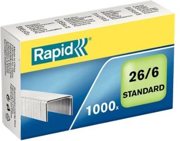 Rapid - 24861300 Heftklammer-Paket of Heftklammern 1000 Heftklammern