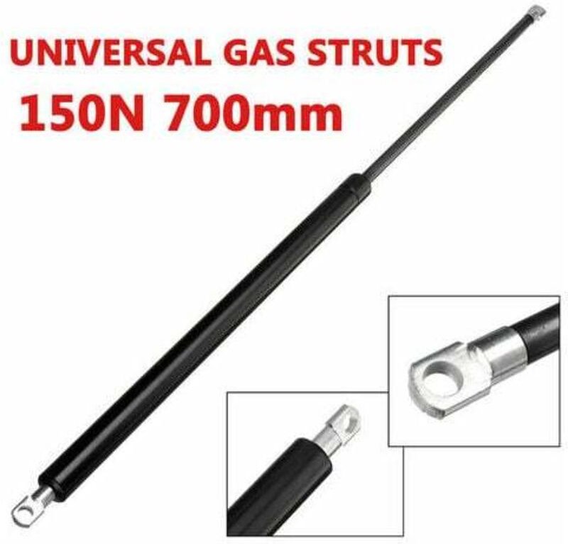 Stücke 150N 700Mm Lift Unterstützung Frühling Stoßdämpfer Gas Streben Auto Für Universal Auto Modell