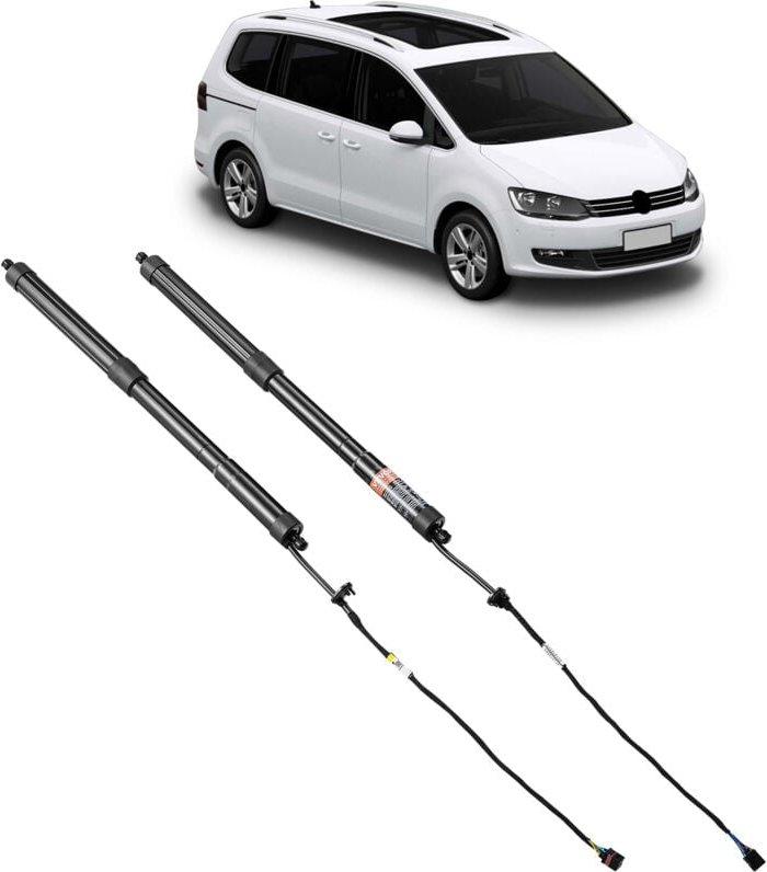 Heckklappen-Hebestütze hinten links & rechts, kompatibel mit vw Sharan (7N, 7N1, 7N2) 2010–2023, elektrische Heckklappen...