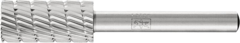 Frässtift zyas ø 12 mm Kopflänge 25 mm Schaft-Ø 6 mm hss Verzahnung 3