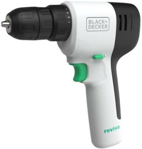 Bohrer/Schraubendreher/Percussion Black & Decker Reviva mit 12V Akku