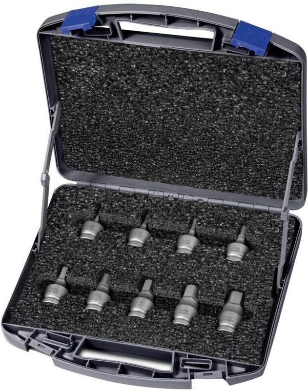 ASW - Kraft-Steckschlüssel-Satz 1/2' 9tlg.