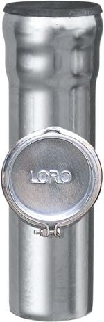 Loro - X-Reinigungsrohr 00550. dn 100, mit runder Reinigungsoeffnung