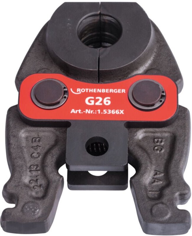 Compact Presszange / Pressbacke - g - Profil, Größe g 26 - Rothenberger