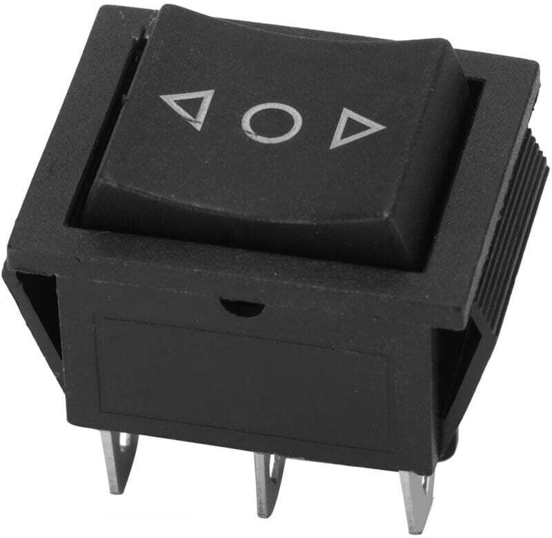 KZQ - Position Momentary Wippschalter Ein Aus Ein 6 Pin Universal für Auto Motorrad Boot