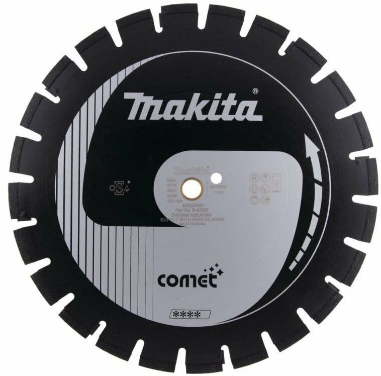 Diamantscheibe 400x20 Comet - B-42905 - Makita