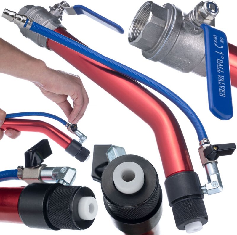 Rosfix Pistolenspritzgerät V1 – Für Verputzmaschine MultiSpray PRMS3.7/MS4000/PRMS4 Präzise & Ergonomisch Für Gips-, Zem...