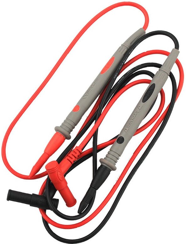 Aiperq - 2 stücke Digital-Multimeter Blei Sonde Tester Kabel 1000V 10A