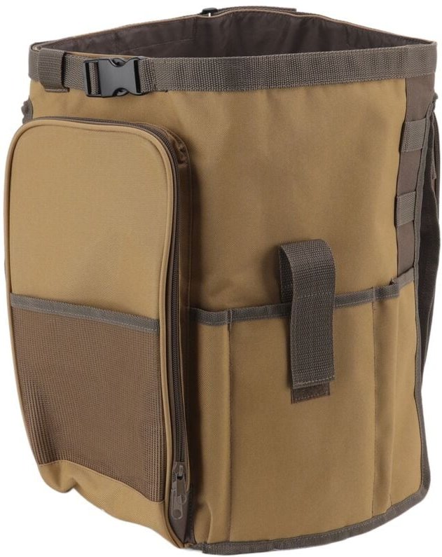 Kompakte, tragbare Werkzeugtasche aus Oxford-Gewebe für Gartenarbeiten.