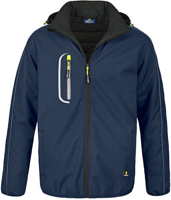 Winter-Softshelljacke KNOXVILLE navy Größe XXL