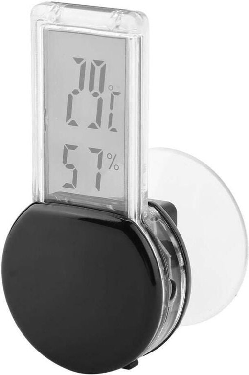 Elektronisches Hygrometer-Thermometer für Reptilien, wasserdicht, Echtzeit-Temperatur- und Feuchtigkeitsüberwachung für ...