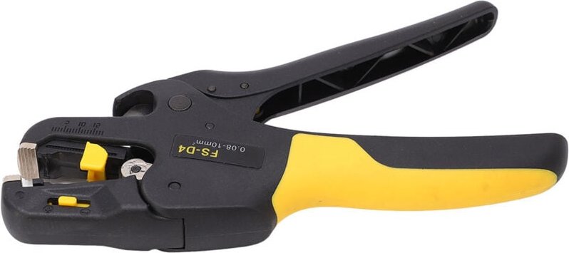 Abisolierzange, verstellbare automatische Abisolierzange, für einadrige und mehradrige Kabel