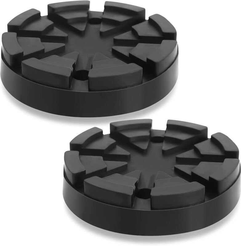 Stück 125 mm Gummi-Wagenheberauflagen, Gummiblöcke zum Anheben von Wagenhebern, rutschfestes Design, Gummiauflagen für W...