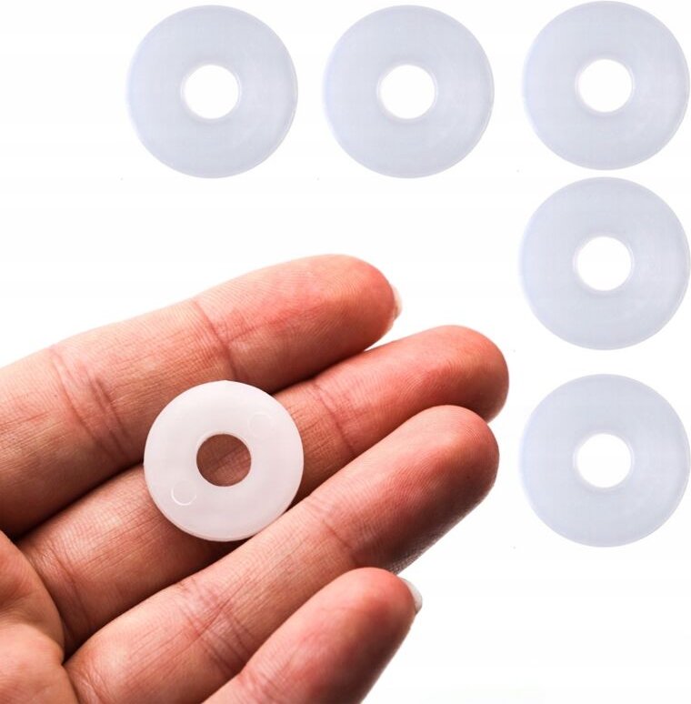 Rosfix 5x Dichtungen für Spritzverlängerungen – 7/8" Durchmesser Chemikalien- und Lösungsmittelresistent Lackierzubehör ...