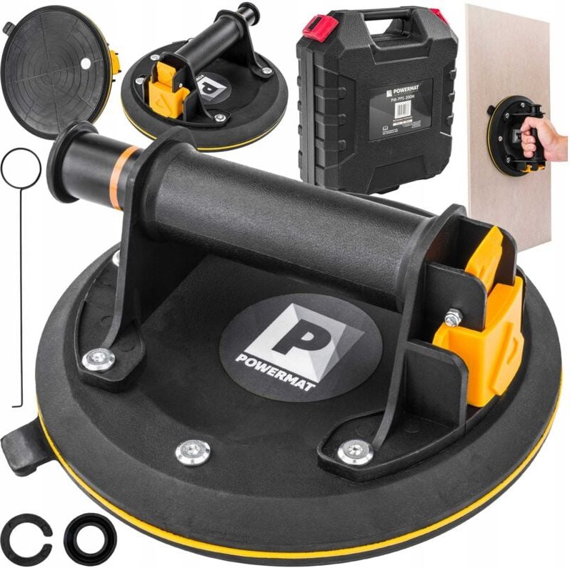 Vakuum-Saugnapf Tragkraft von 150kg Durchmesser - 200 MM Fliesenmaschine Fliesenwerkzeug Fliesenleger