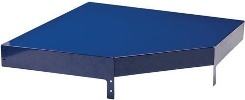 Eckdeckelement LOGS 260 H130xB540xT390mm blau RAL 5022 LOGS - LOGS 260