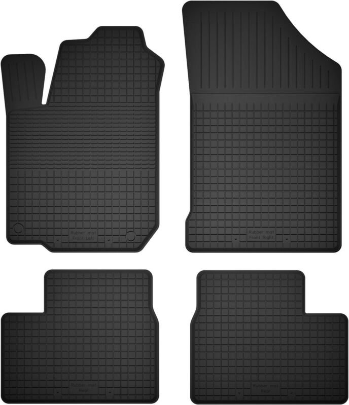 Gummi-Automatten, 4er-Set, Universalmodell: Kia Optima II Limousine (2005-2010)