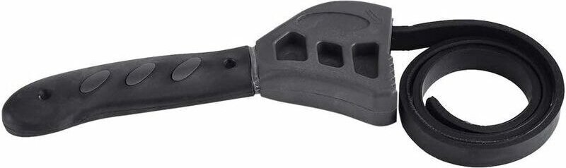 ZVD - Clé à Sangle, 500 mm Clef à Sangle Universel, Couvercles de Pot Caoutchouc Sangle Serrer Desserrer Clé Universelle...