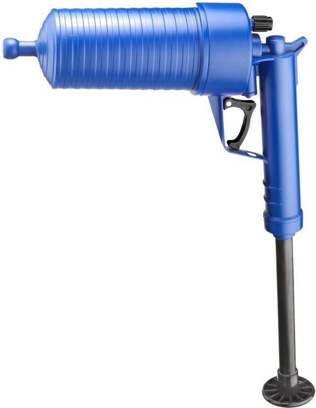 Cornat SA220 Rohrreinigungspistole für umweltfreundliche Rohrreinigung, inkl. 3 Abfluss-Aufsätze, 1 spezieller WC-Aufsat...