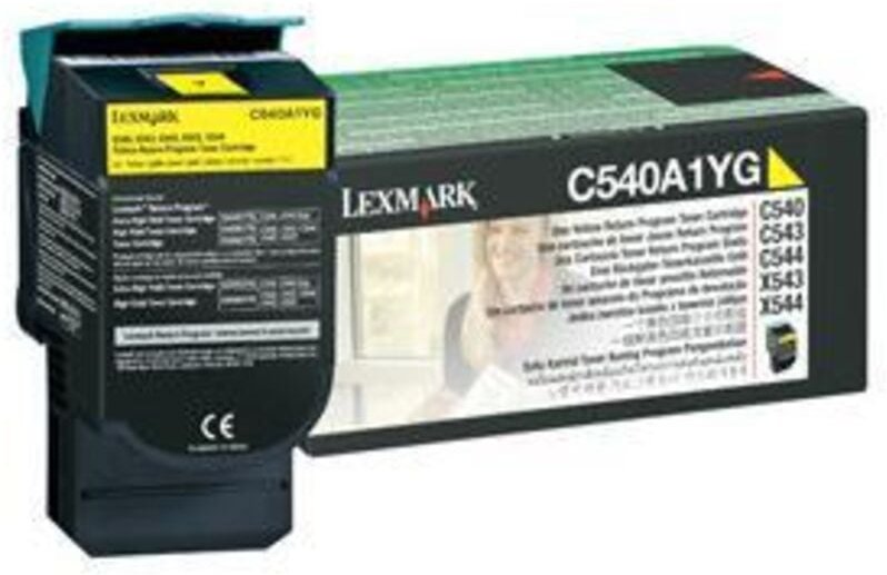 Lexmark C540A1YG Tonerkartusche 1 Stück(e) Original Gelb