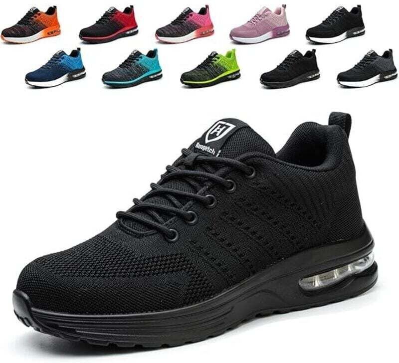 Chaussures de Securité Hommes Femmes Legere Basket de Securite Respirante Confortable Chaussure de Travail avec Embout e...