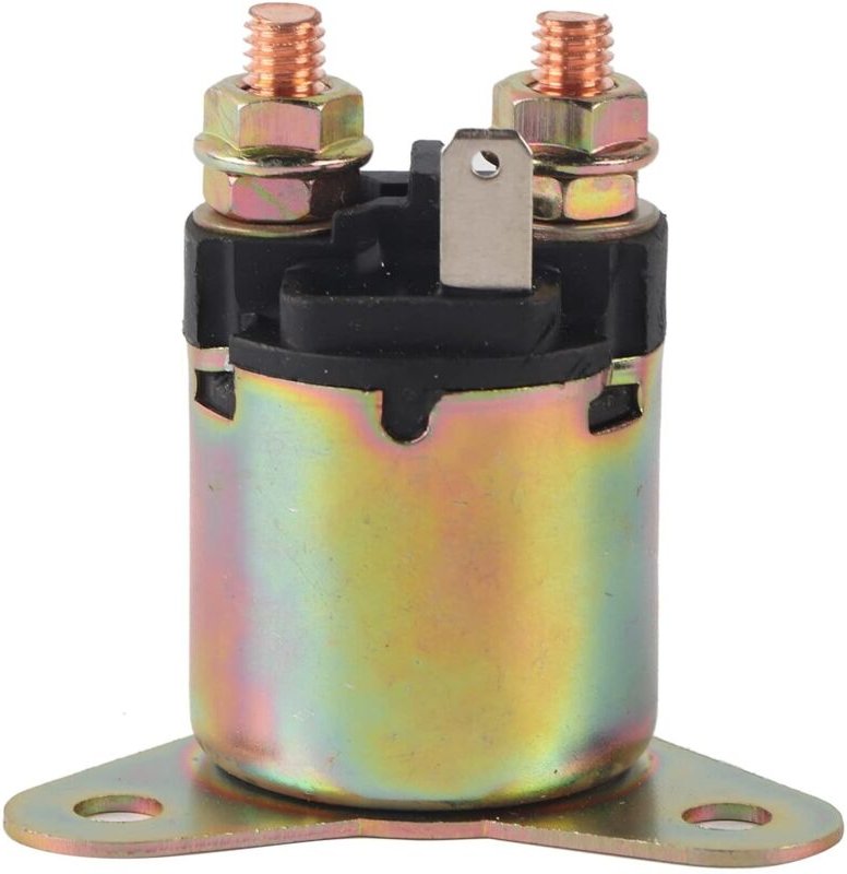 Generator-Relais-Solenoid-Ersatz, hochwertiges Eisen, langlebig, verschleißfest, Benzinmotor-Leistungspumpe, Motorhacken...