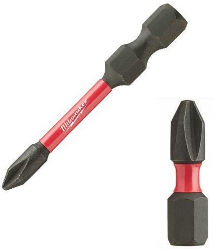 MILWAUKEE TIP PZ1 x 25mm/25 Stück. SHOCKWAVE