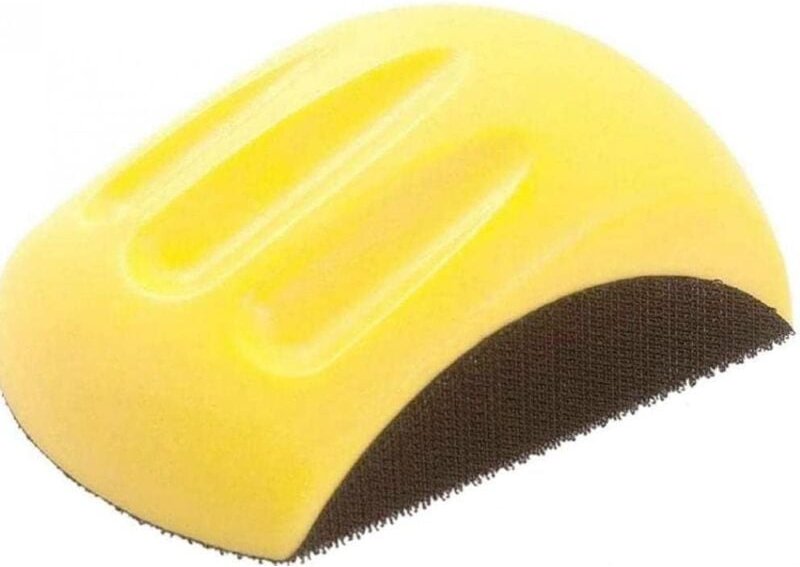 125 mm Handschleifblock mit Klettverschluss für Handwerkzeuge zur Holzbearbeitung——