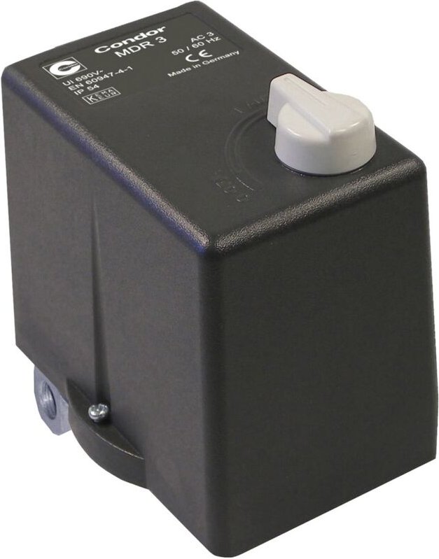 Elmag 11936 Druckschalter Condor. Mdr 3 EA/11 Bar, 400 Volt (6,3 - 10A)