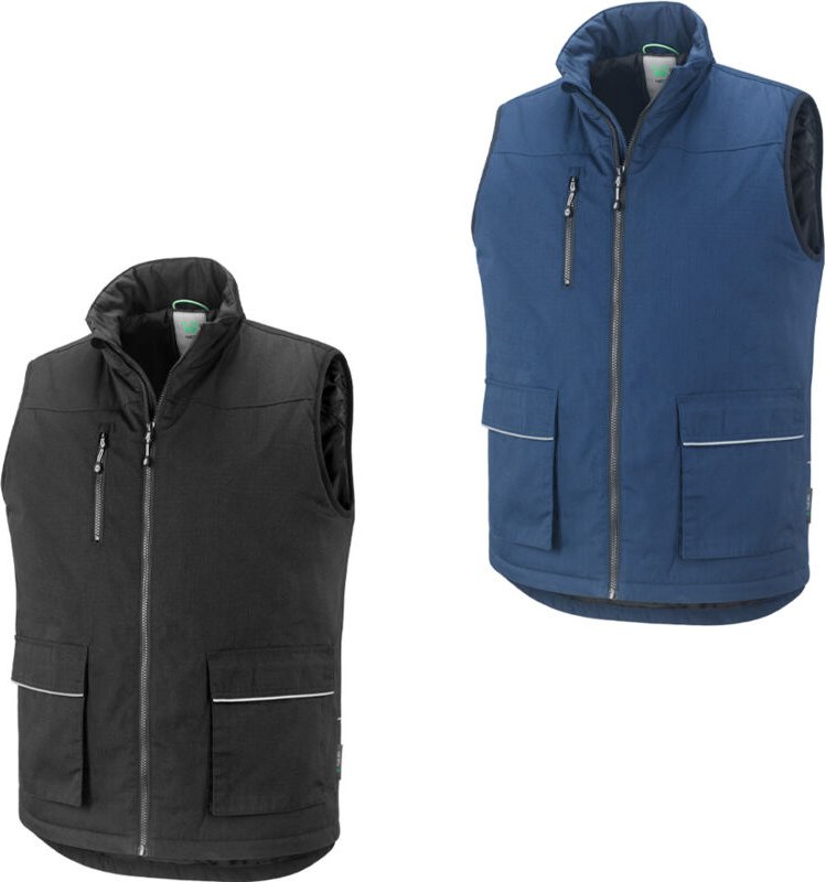 Neri Montreaux Gepolsterte Arbeitsweste - M - Blau