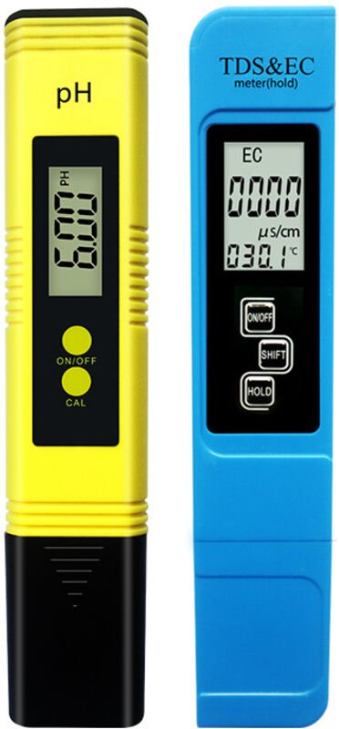 PH-Tester-Messgerät, pH-Test für Schwimmbäder, Messung von tds, pH, ec, Temperatur, Qualität, pH-Wassertester für Trinkw...