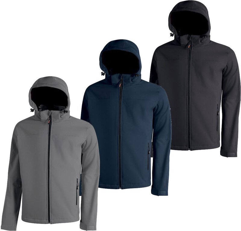 Kyra Softshell-Arbeitsjacke - l - Schwarze - U-power