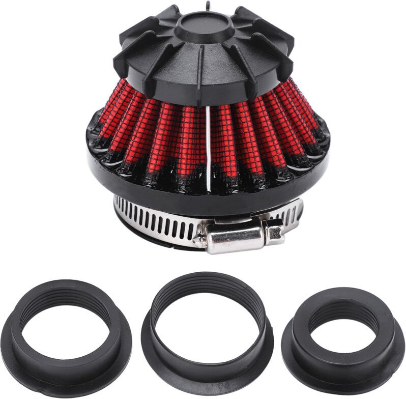 Luftansaugfilter, 4-in-1-Luftfilter 35 mm 42 mm 48 mm 50 mm Innendurchmesser Luftansaugfilter für Pitbike, Minibike, Spo...