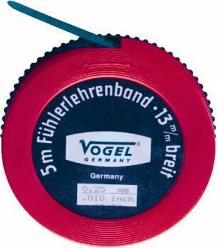 Vogel 455001 - Roll Fleje 5 Meter x 13 mm dick 0,01 mm