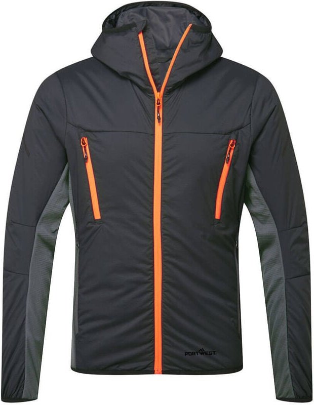 Portwest EV4 Isolierende Hybridjacke Lang Grau L