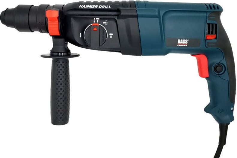 Bohrhammer mit Bohrerset und SDS Plus Meißel