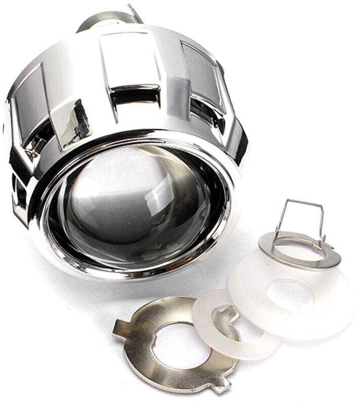 C-FUNN 2,5-Zoll-Autoscheinwerfer mit Bi-Xenon-HID-Projektion, Augenwinkel und Halo-Linse (H1, H4, H7) – Rechts