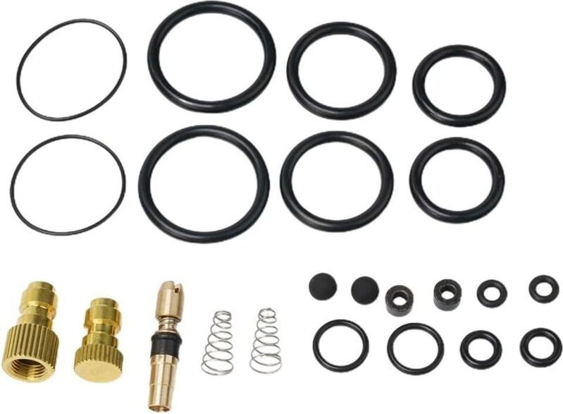 20-teiliges Set Zubehör für Hochdruck-Luftpumpen (Handpumpen und PCP-Pumpen) – Kupfer-O-Ring-Set