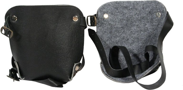 Knieschoner 2 Stück Lederprofil klein - NAK SK PR MA