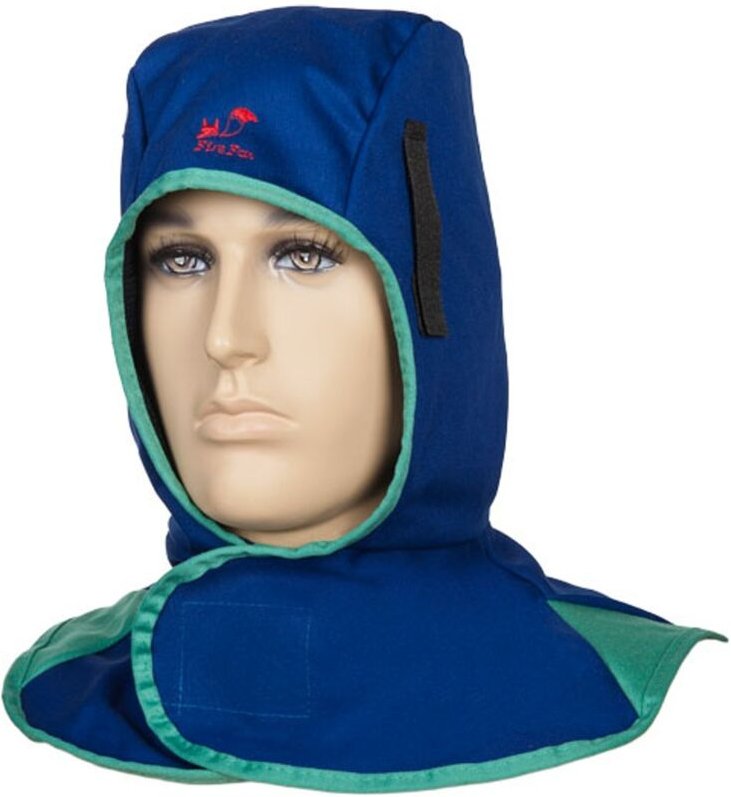 Schweißerhaube blau Weldas 23-6680 xl