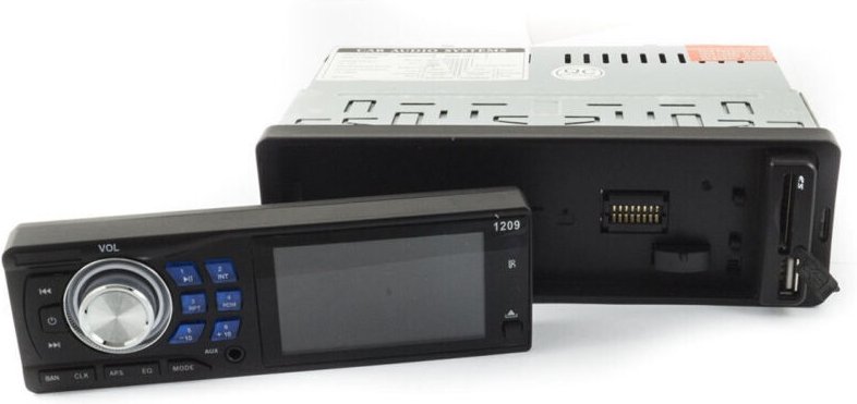 Vtizikl Autoradio Stereo Auto Radio Frontalino Estraibile Fm Mpd Usb Sd Aux -