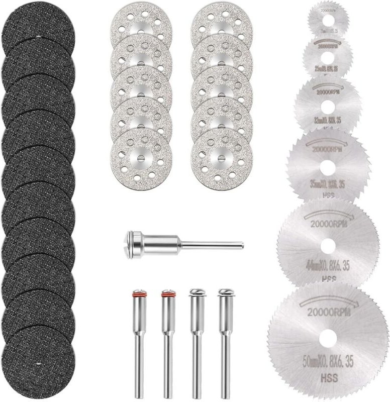 ZVD - Abstandshalter aus Edelstahl – 16er-Pack – 12 x 20 mm