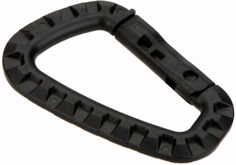 D Form 200LB Karabiner Bergsteigen Schnalle Verschluss-Klipp pom Kunststoff Klettern Schluesselanhaenger Haengehaken Fre...