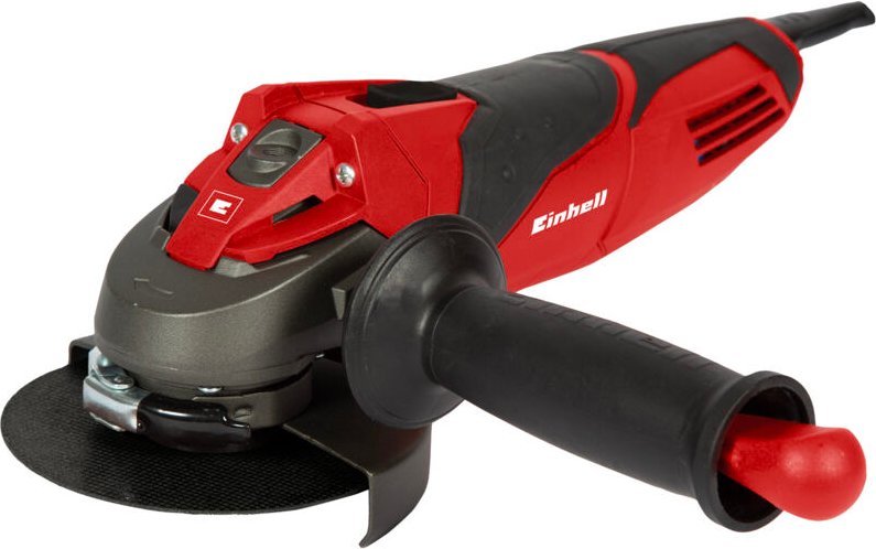 Einhell - Winkelschleifer te-ag 125/750 (750 w, Scheibenschutz mit Schnellverstellung, Spindelarretierung, vibrationsarm...