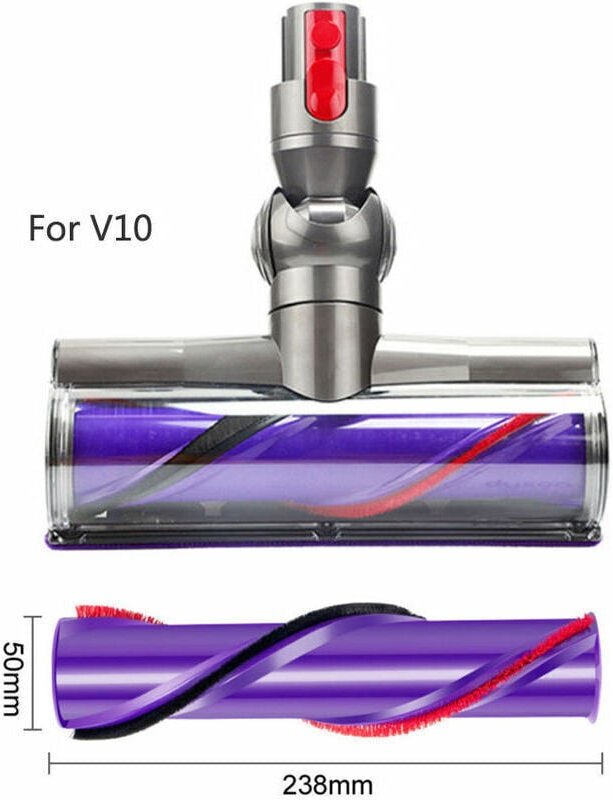Brosse à rouleaux à entraînement direct grande brosse à rouleaux pour aspirateur Dyson V10.- - ZVD