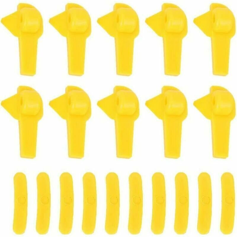 Reifenmontiermaschinenschutz, 20 Stück Reifenmontiermaschinen-Montage-Einsätze, Demontage-Felgenschutzkopf, Reifen- und ...