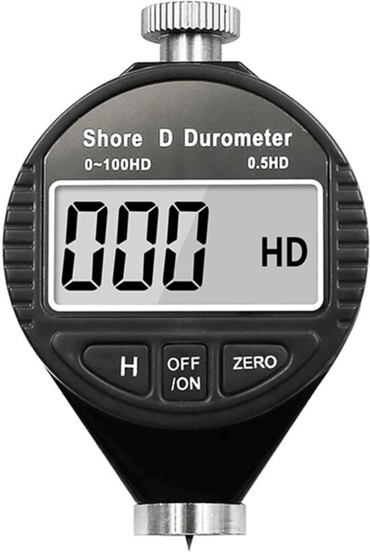 Tragbarer digitaler Shore-Härteprüfer Härteprüfer Reifen mit großer LCD-Anzeige Thermoplastischer Bodenhärteprüfer Digit...